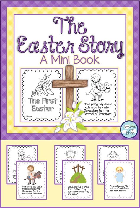 Free Printable Easter Story Mini Book